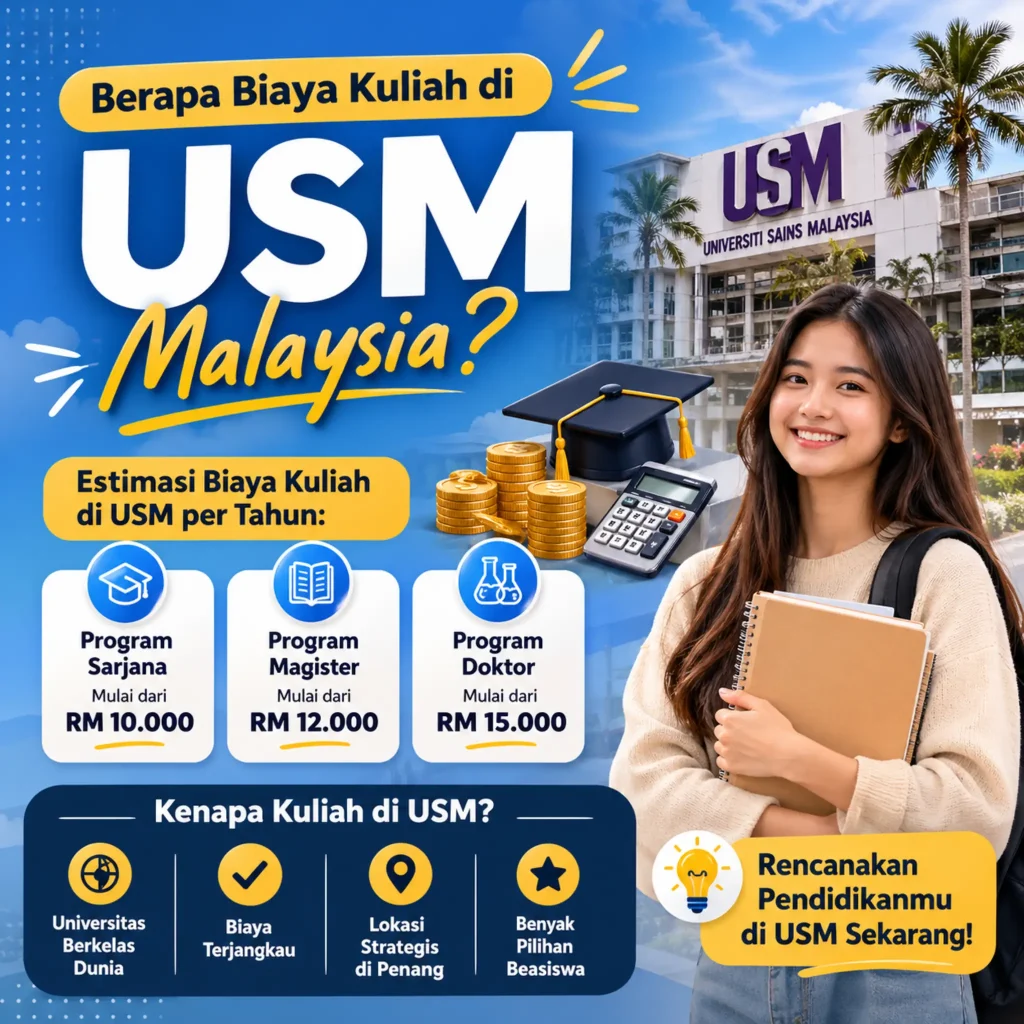 Biaya Kuliah di USM Malaysia